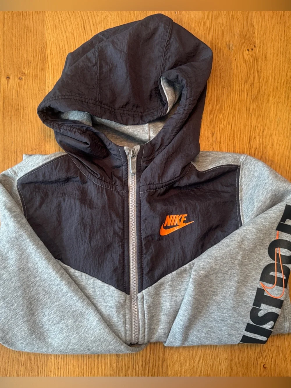 Nike Hoodies Bundle - Blue, Gray, Black with Orange Accents